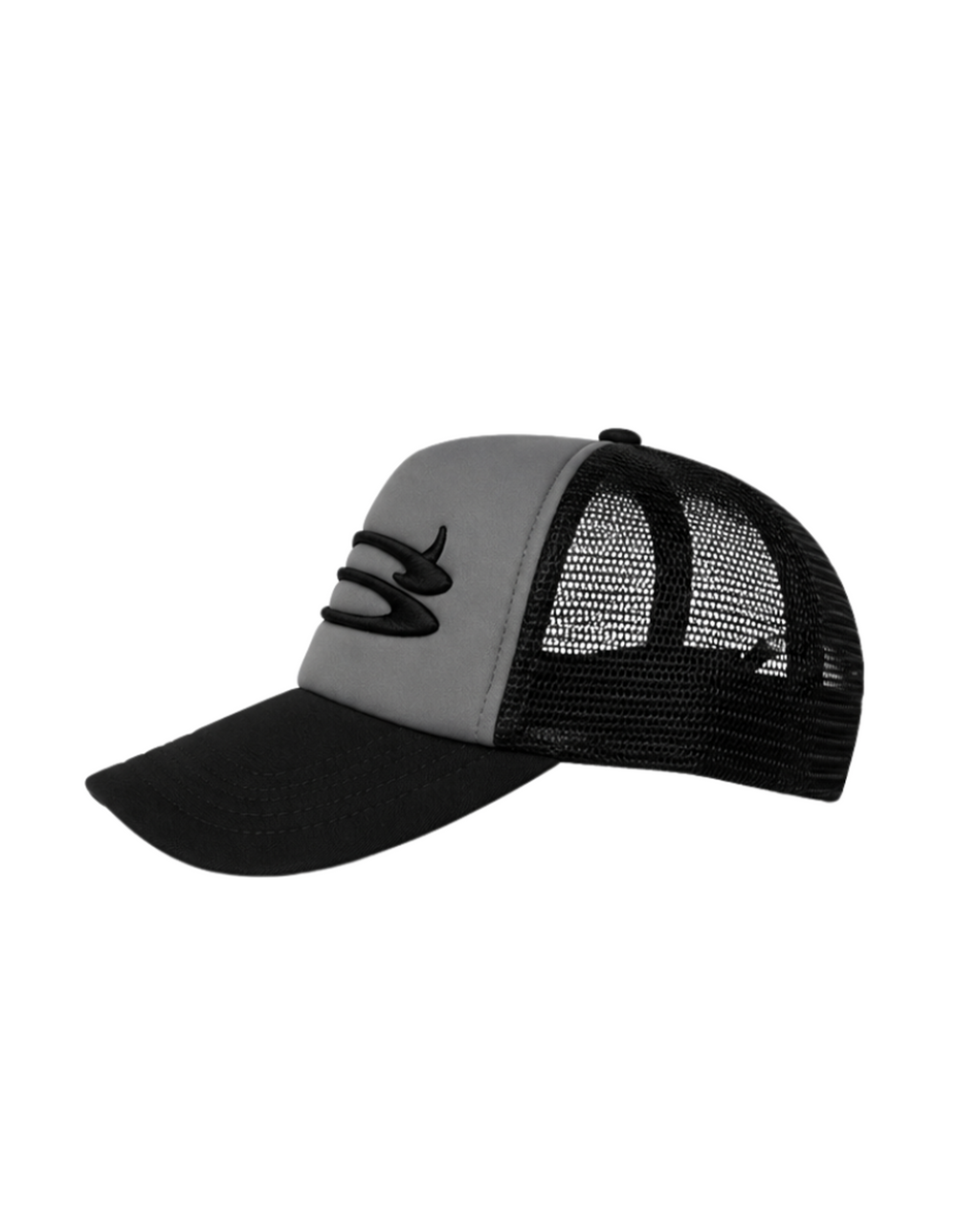 S Trucker Cap | CAMO GREEN / BLACK