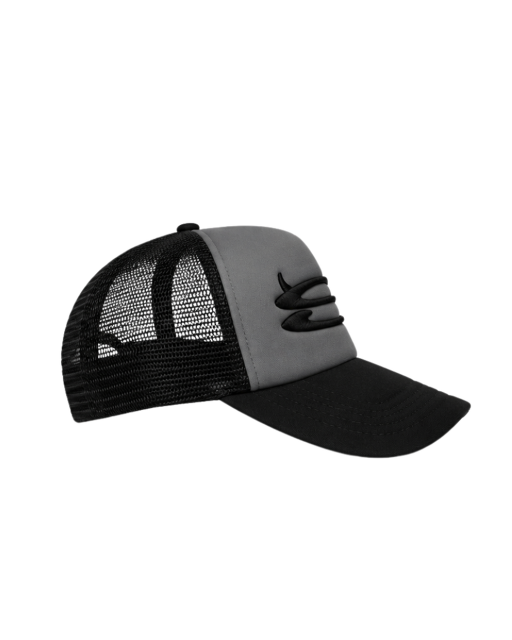 S Trucker Cap | CAMO GREEN / BLACK