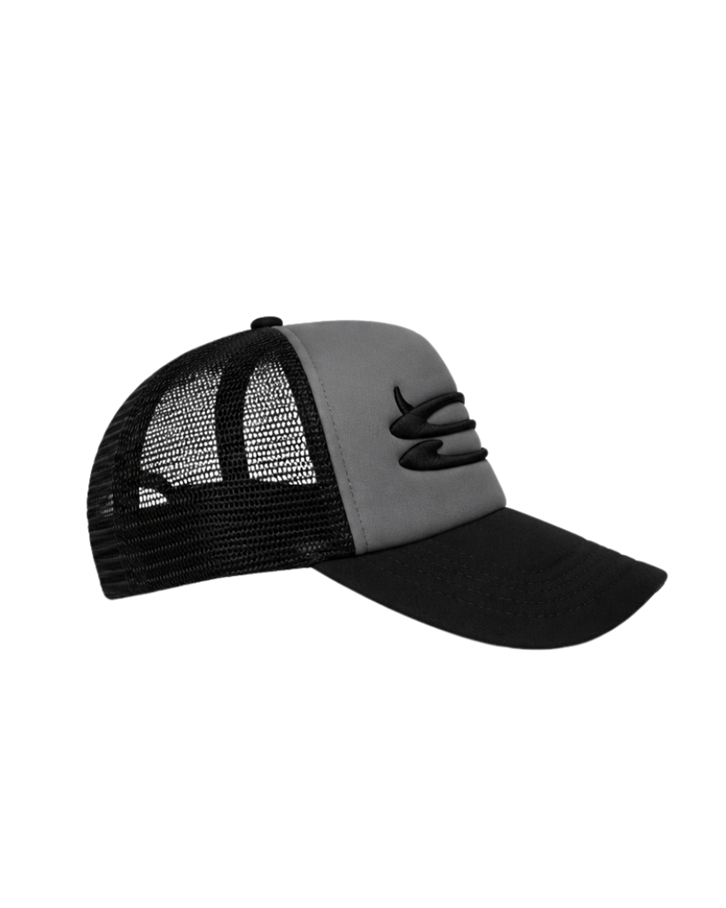 S Trucker Cap | CAMO GREEN / BLACK