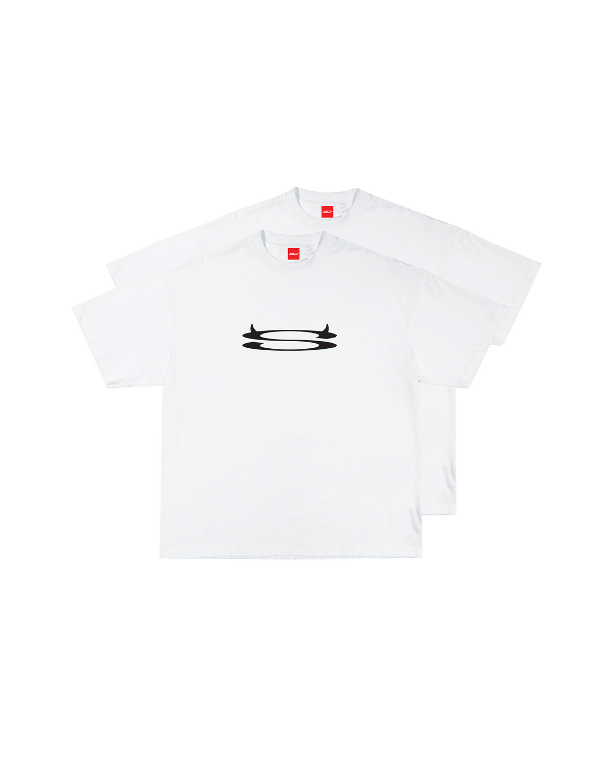 SSENTIAL Regular-fit White 2Pcs